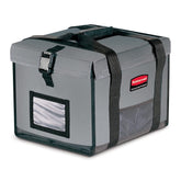 Grey,Black Polyester Hot Food Delivery Bag - Mabrook Hotel Supplies